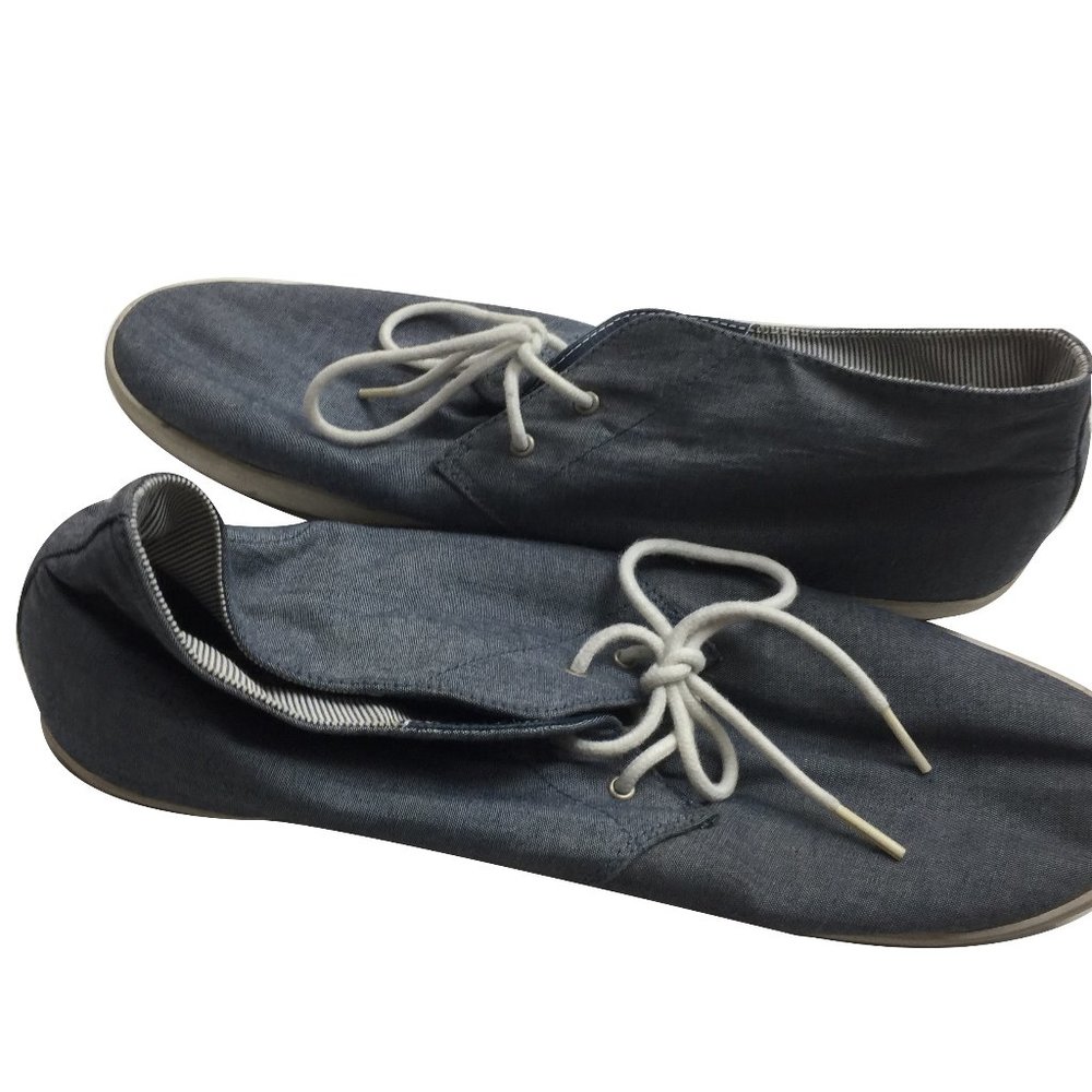 Fred Perry BYRON MID CHAMBRAY Boat Shoes Men's 13